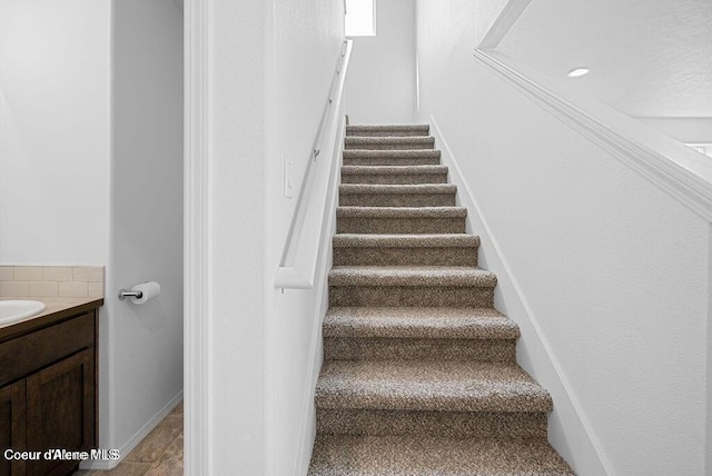 21714 S Lakeview Dr, Worley, ID 83876 - view of stairs