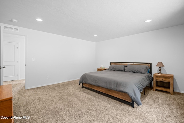 21714 S Lakeview Dr, Worley, ID 83876 - bedroom featuring carpet floors and recessed lighting