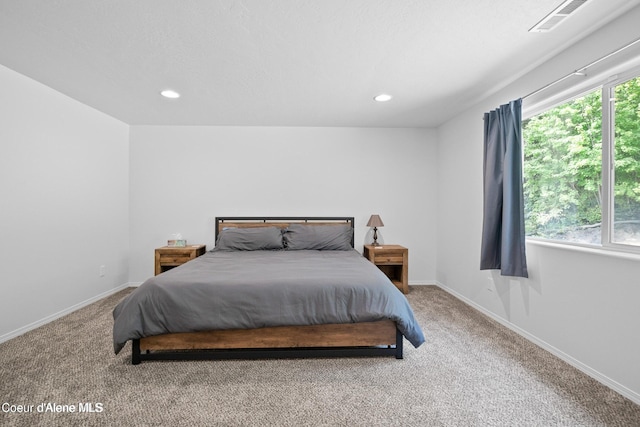 21714 S Lakeview Dr, Worley, ID 83876 - bedroom with carpet and recessed lighting