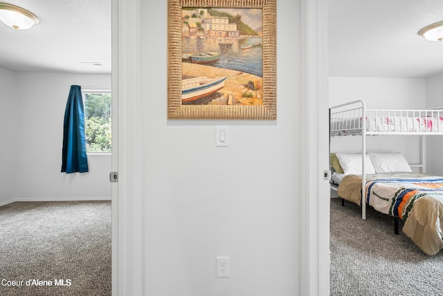 21714 S Lakeview Dr, Worley, ID 83876 - hall with carpet