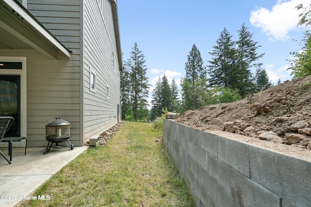 21714 S Lakeview Dr, Worley, ID 83876 - view of yard featuring a patio