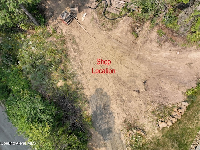 21714 S Lakeview Dr, Worley, ID 83876 - aerial view