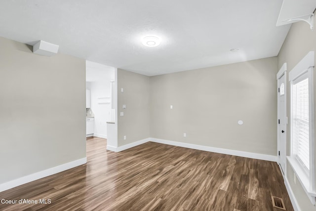 4204 N Jefferson St, Spokane, WA 99205 - unfurnished room with wood finished floors and baseboards