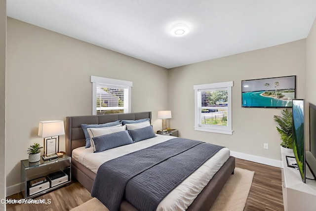 4204 N Jefferson St, Spokane, WA 99205 - bedroom with wood finished floors and baseboards