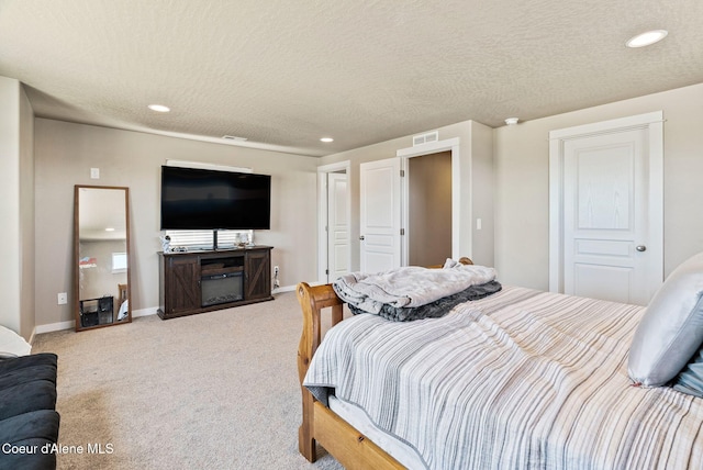 4483 N Connery Loop, Post Falls, ID 83854 - carpeted bedroom featuring recessed lighting and a textured ceiling