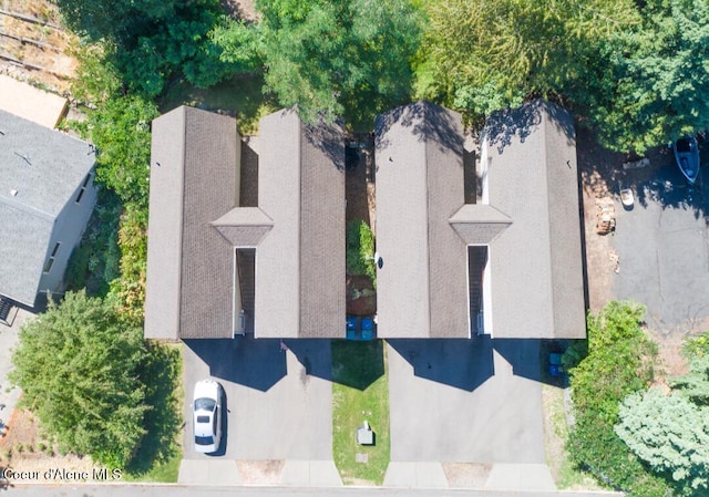 2015 N 13th St, Coeur Dalene, ID 83814 - view from above of property