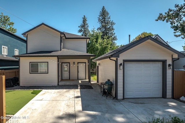 2119 E Lakeside Ave, Coeur Dalene, ID 83814 - view of front of home with concrete driveway