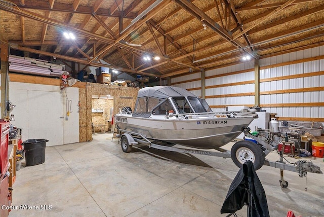12671 E Trout Pond Rd, Athol, ID 83801 - view of garage