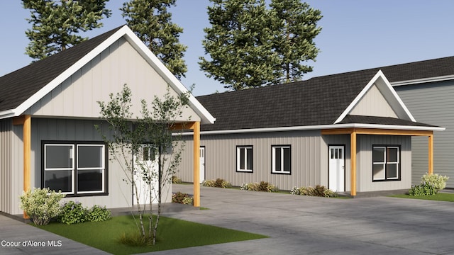 349 Jasper Loop, Ponderay, ID 83852 - modern inspired farmhouse with roof with shingles
