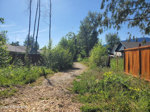 349 Jasper Loop, Ponderay, ID 83852 - view of yard