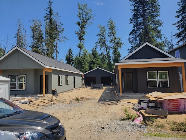 349 Jasper Loop, Ponderay, ID 83852 - view of property exterior with board and batten siding