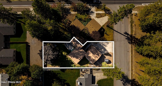 628 E Timber Ln, Coeur Dalene, ID 83815 - view of property location with property parcel outlined