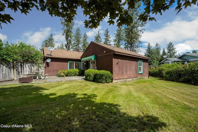 628 E Timber Ln, Coeur Dalene, ID 83815 - back of property