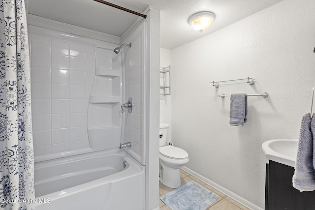 105 E Miller Ave, Coeur Dalene, ID 83814 - full bath featuring shower / bath combo, vanity, and tile patterned flooring