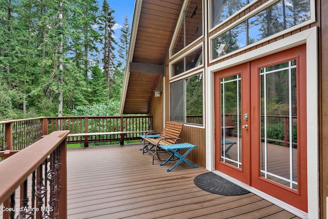 30553 N Stampede Rd, Athol, ID 83801 - deck featuring french doors