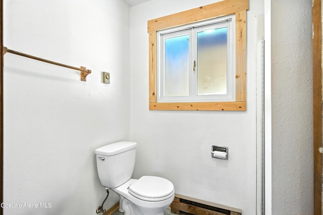1655 Gun Club Rd, Sagle, ID 83860 - bathroom with toilet and a baseboard radiator