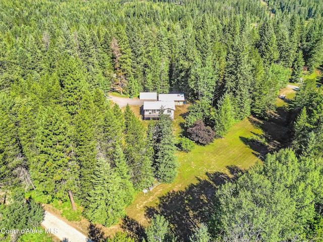 1655 Gun Club Rd, Sagle, ID 83860 - view of subject property featuring a forest