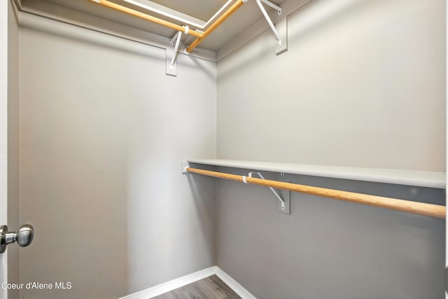 1254 E Bogie Dr, Post Falls, ID 83854 - spacious closet with wood finished floors