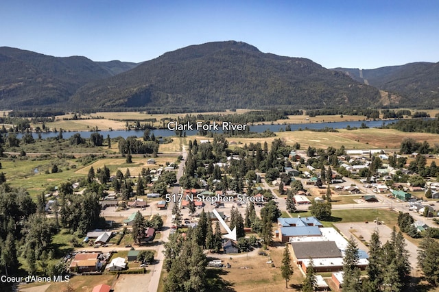517 N Stephen St, Clark Fork, ID 83811 - mountain view with a nearby body of water