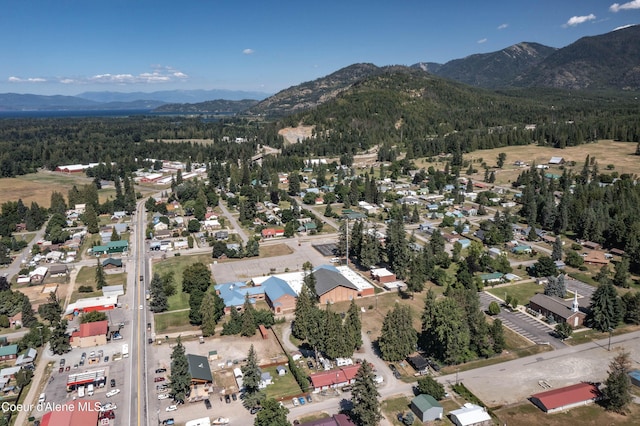 517 N Stephen St, Clark Fork, ID 83811 - view of property location featuring mountains and a heavily wooded area