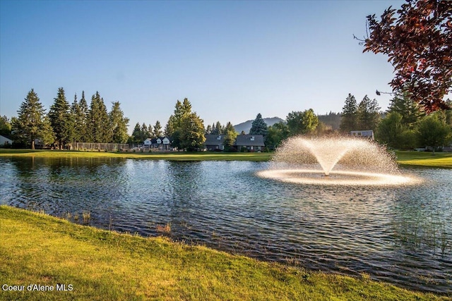 4922 W Village Blvd # 5, Rathdrum, ID 83858 - water view with a mountainous background
