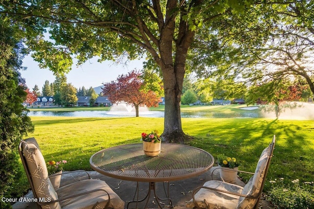 4922 W Village Blvd # 5, Rathdrum, ID 83858 - view of grassy yard with a water view