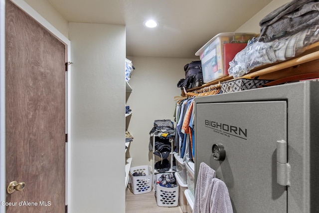 5299 W Green Ct # 23, Rathdrum, ID 83858 - walk in closet with wood finished floors
