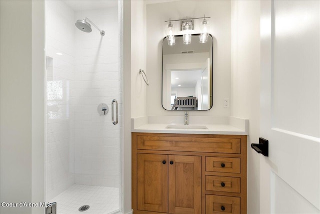 428 W Beach Ct, Dover, ID 83825 - full bath with a stall shower and vanity