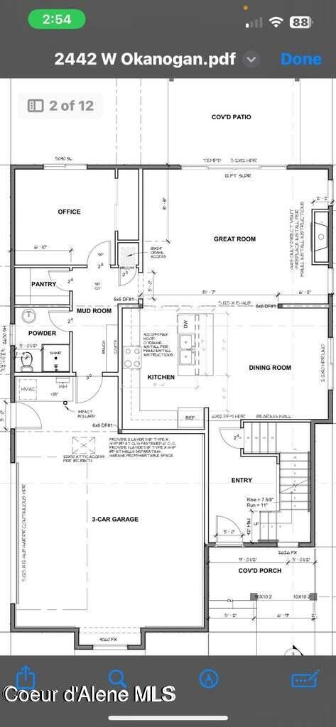 2442 W Okanogan Ave, Post Falls, ID 83854 - view of room layout