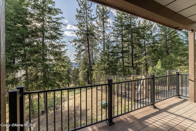 16749 W Cade Rd, Hauser, ID 83854 - view of deck