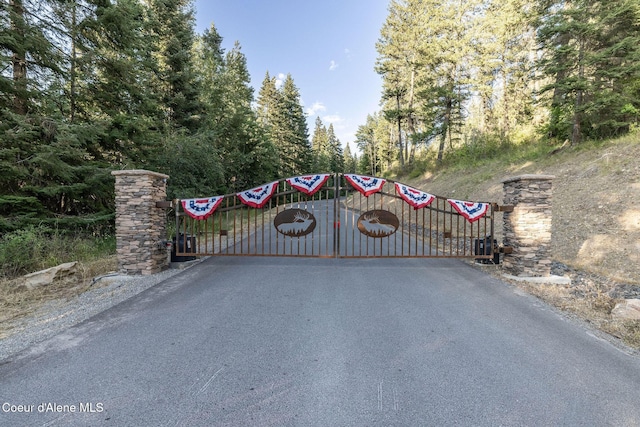 16749 W Cade Rd, Hauser, ID 83854 - view of gate