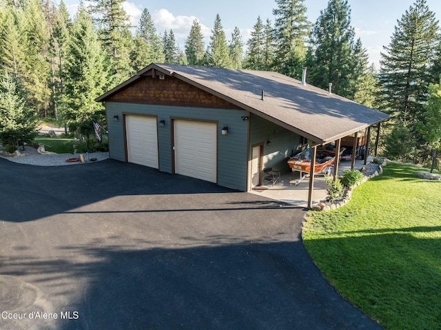 16749 W Cade Rd, Hauser, ID 83854 - view of detached garage