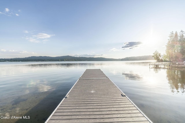 16749 W Cade Rd, Hauser, ID 83854 - dock area with a water view