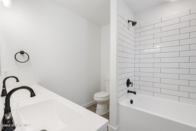 170 10th St, Priest River, ID 83856 - full bathroom featuring shower / bathtub combination and double vanity