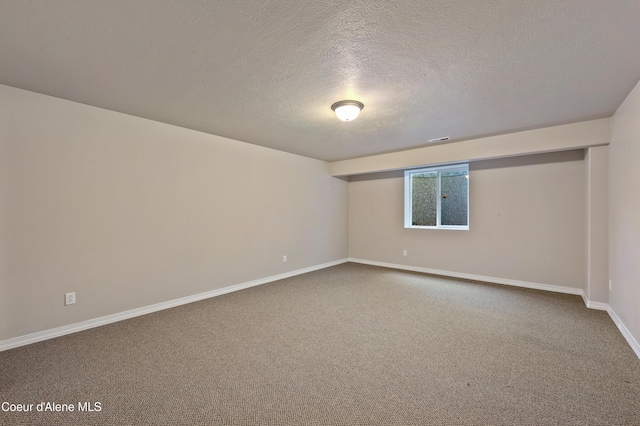 3749 N Miners Loop, Coeur Dalene, ID 83815 - carpeted empty room featuring a textured ceiling and baseboards