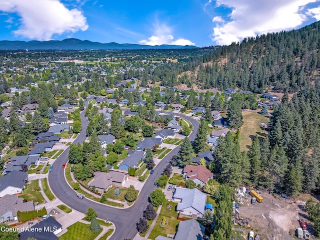 3749 N Miners Loop, Coeur Dalene, ID 83815 - view of property location with a mountain backdrop and nearby suburban area