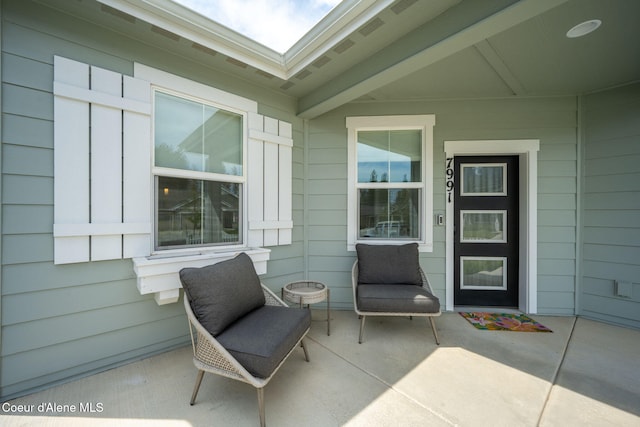 7991 N Girard Cir, Coeur Dalene, ID 83815 - doorway to property featuring a patio