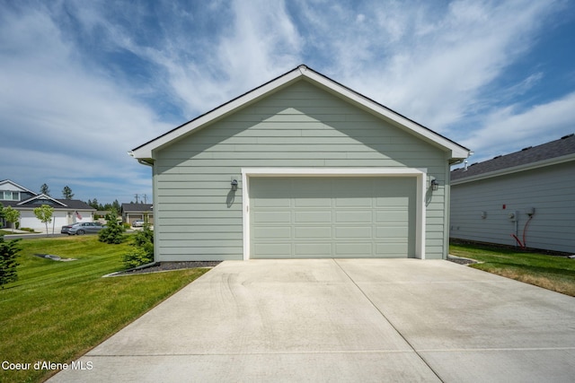 7991 N Girard Cir, Coeur Dalene, ID 83815 - view of detached garage