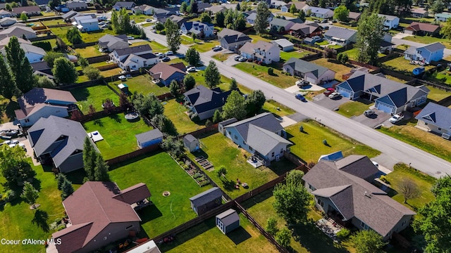 208 Brittany Loop, Sandpoint, ID 83864 - aerial overview of property's location featuring nearby suburban area