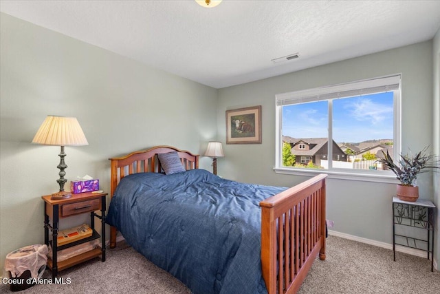 838 W Jenicek Loop, Post Falls, ID 83854 - carpeted bedroom with baseboards and a textured ceiling