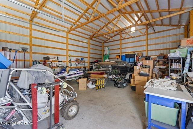 838 W Jenicek Loop, Post Falls, ID 83854 - garage with metal wall