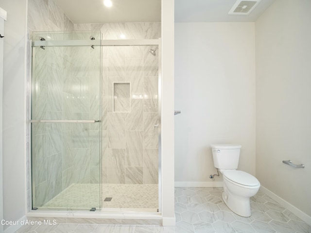 953 E Railroad Ave, Post Falls, ID 83854 - full bathroom featuring a shower stall and tile patterned floors