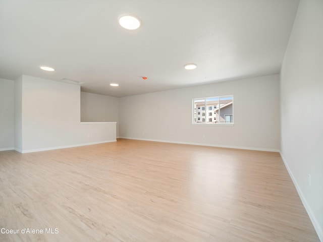 953 E Railroad Ave, Post Falls, ID 83854 - spare room featuring light wood-style floors and recessed lighting