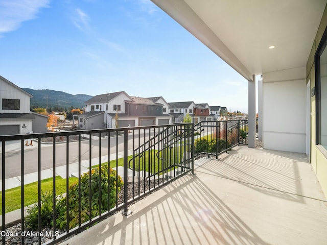 993 E Railroad Ave, Post Falls, ID 83854 - balcony with a residential view and a mountain view