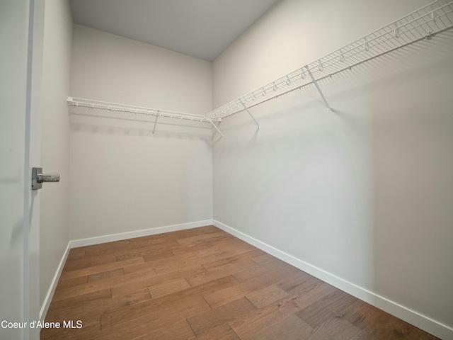 993 E Railroad Ave, Post Falls, ID 83854 - walk in closet featuring wood finished floors