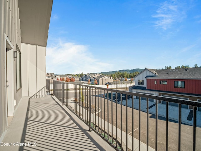 1033 E Railroad Ave, Post Falls, ID 83854 - balcony with a mountain view and a residential view