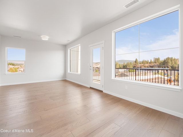 1037 E Railroad Ave, Post Falls, ID 83854 - unfurnished room with plenty of natural light and wood finished floors