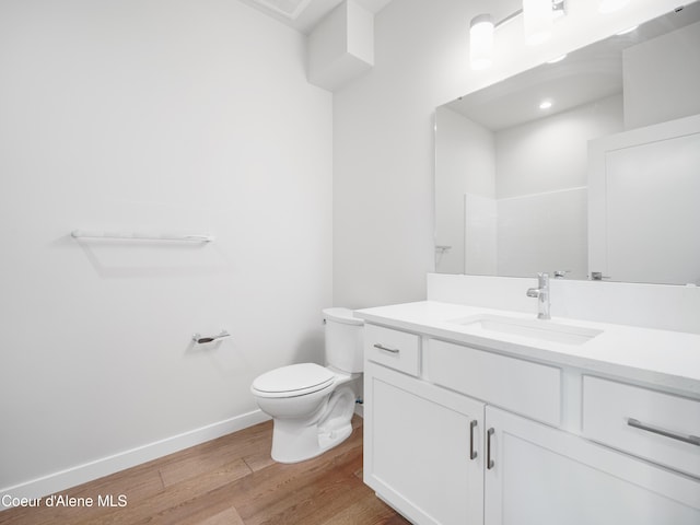 1037 E Railroad Ave, Post Falls, ID 83854 - full bath featuring wood finished floors and vanity