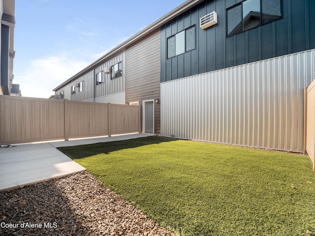 1037 E Railroad Ave, Post Falls, ID 83854 - view of yard featuring a patio and an AC wall unit