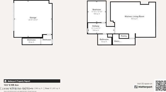 1037 E Railroad Ave, Post Falls, ID 83854 - view of floor plan / room layout